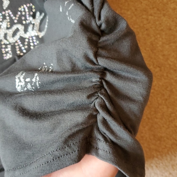 Amelia Austin size M/L gray glittery tunic - Picture 9 of 13